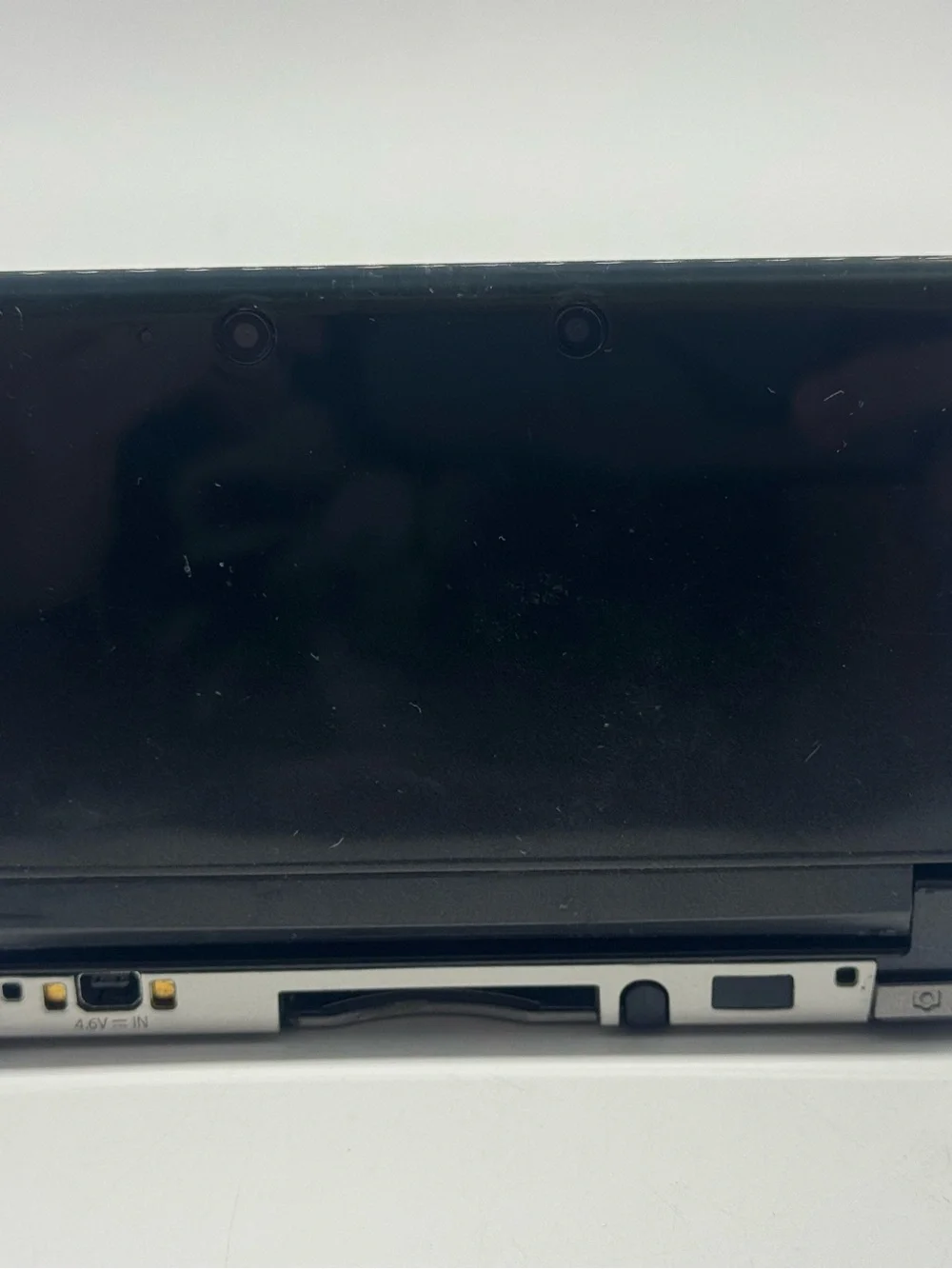 Nintendo 3DS Handheld Video Game Console Black CTR-001 (USA) w/ Charger Tested